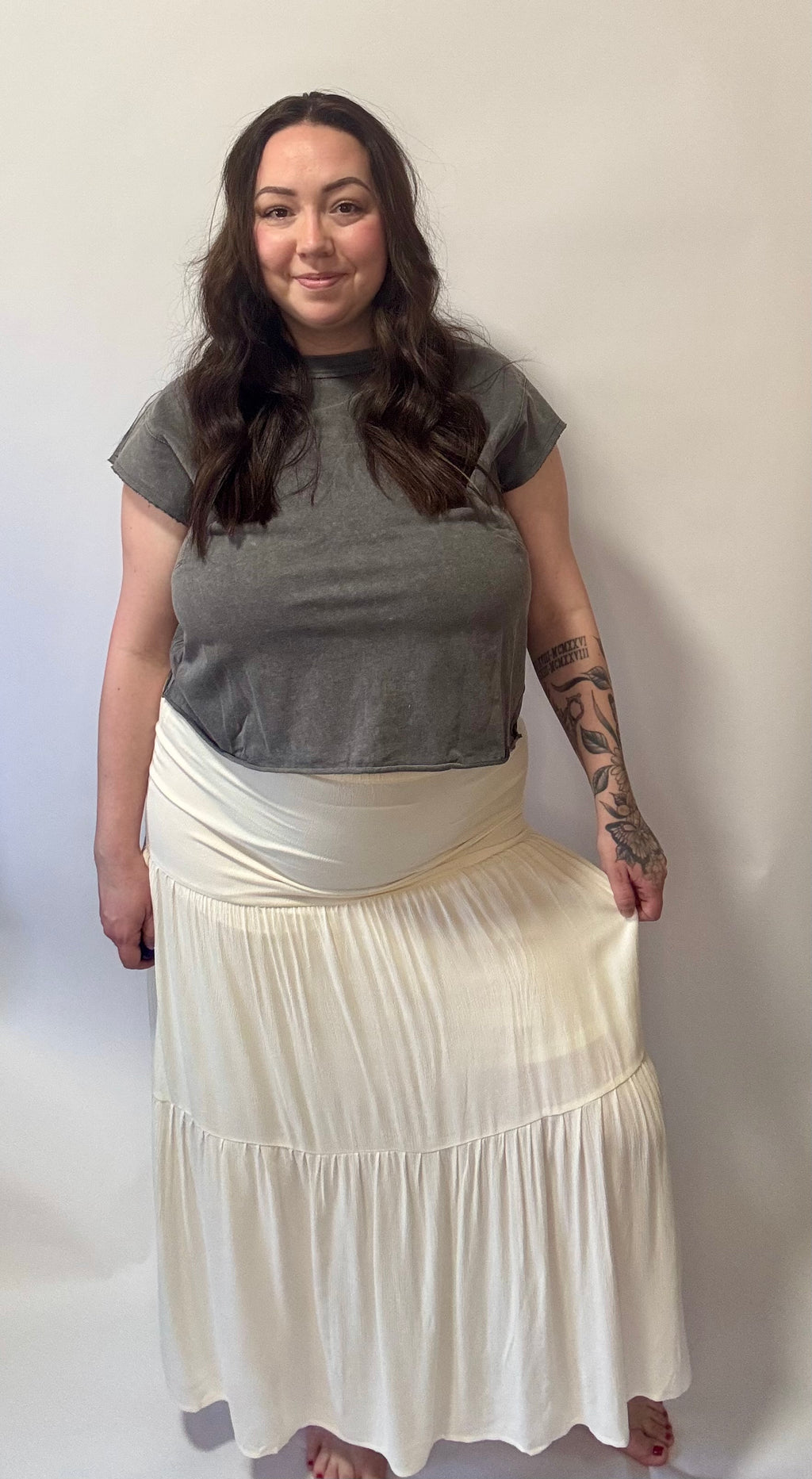 Mineral Wash Boxy Fit Tank