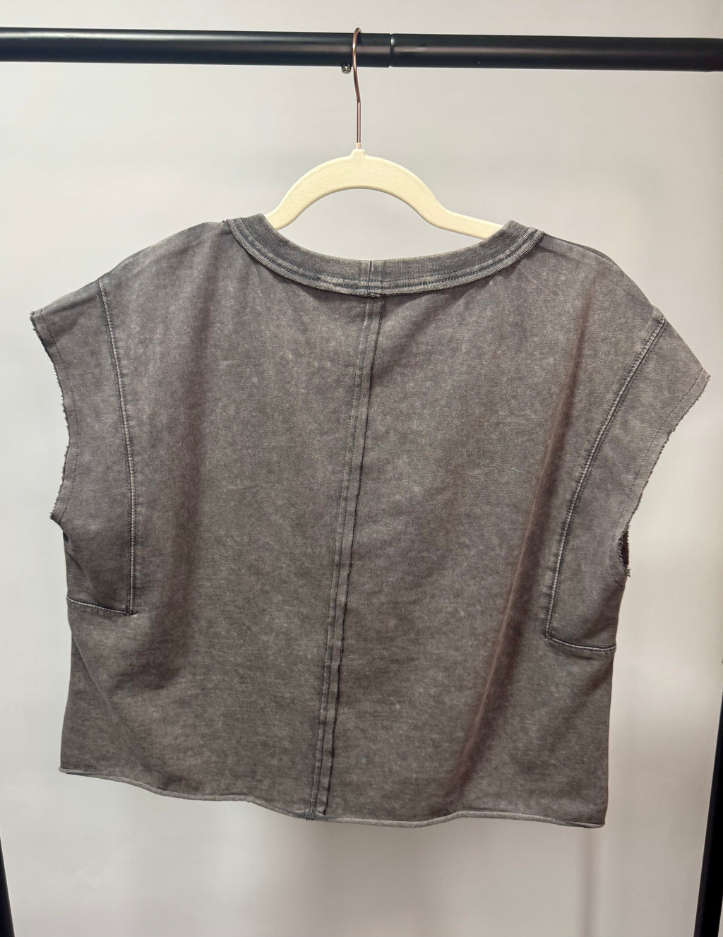 Mineral Wash Boxy Fit Tank