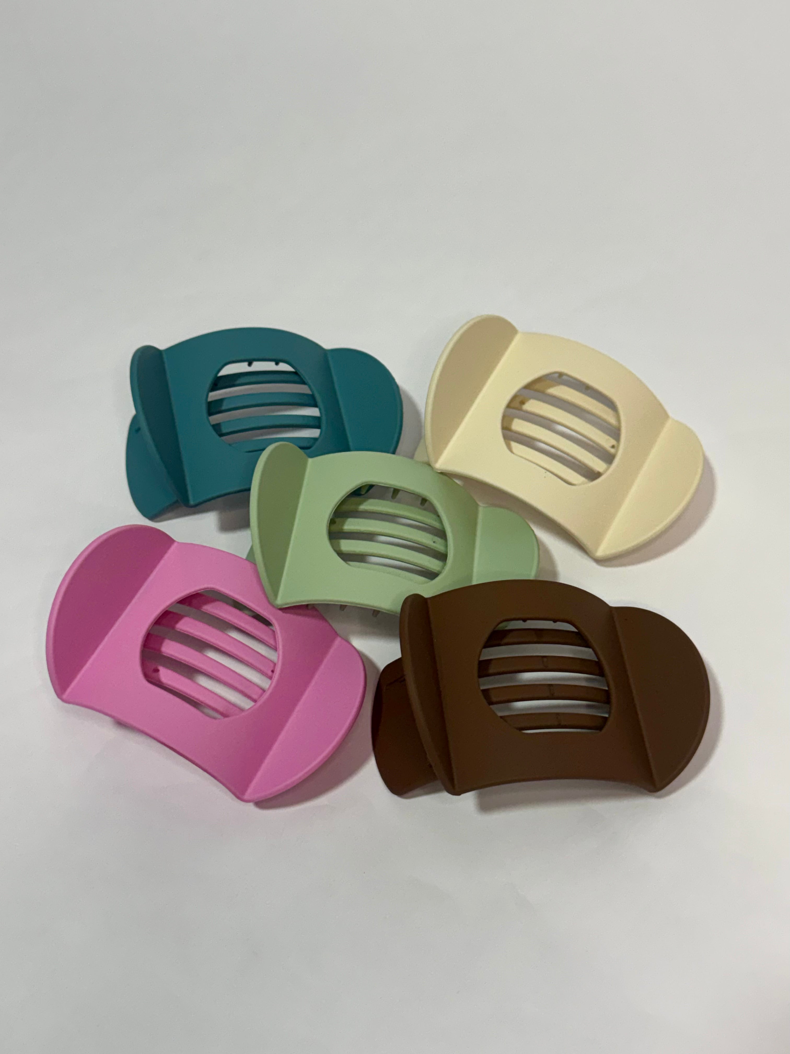 Jumbo Solid Lay Flat Hair Clips