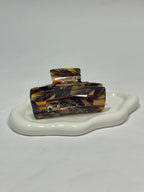 Large Leaf Pattern Hair Clips