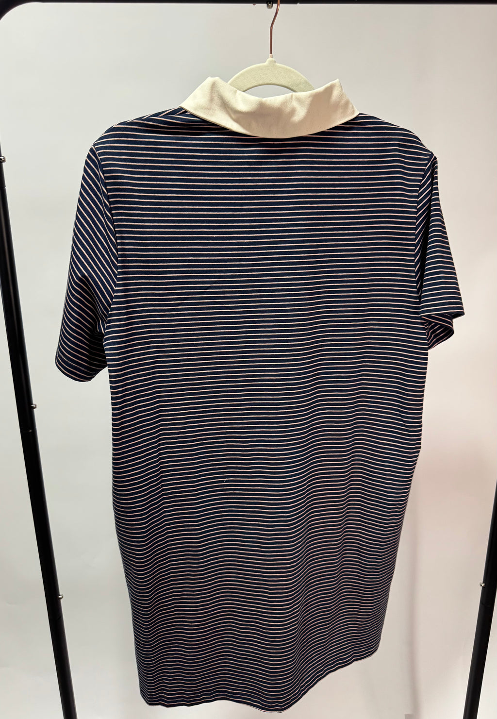 Pin Stripe Button Down Dress