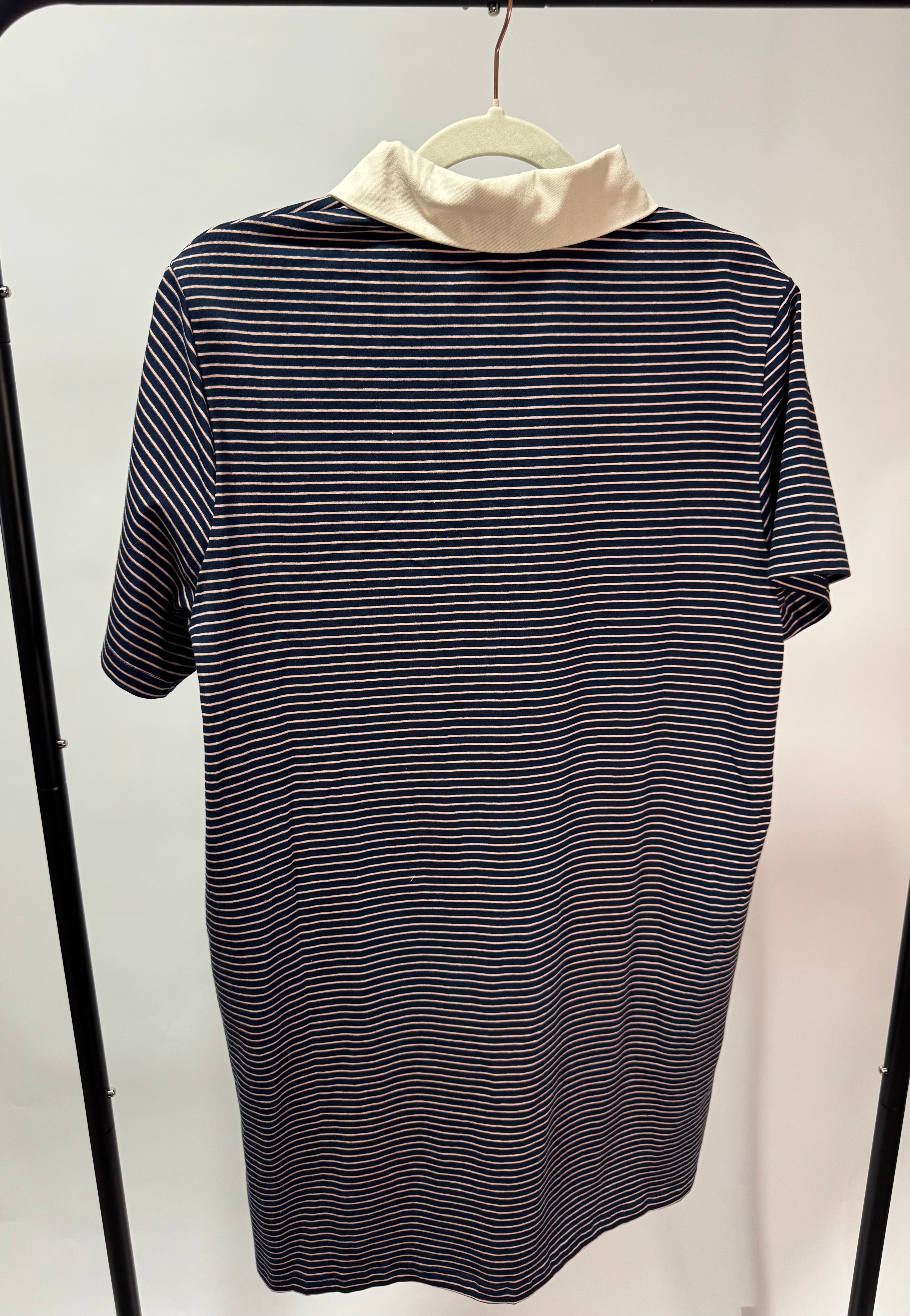 Pin Stripe Button Down Dress
