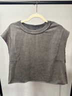 Mineral Wash Boxy Fit Tank