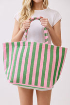 Striped Terry Beach Bag RTS