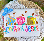 Coffee and Jesus Tee.