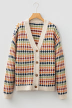 Dotty Pattern Cardigan