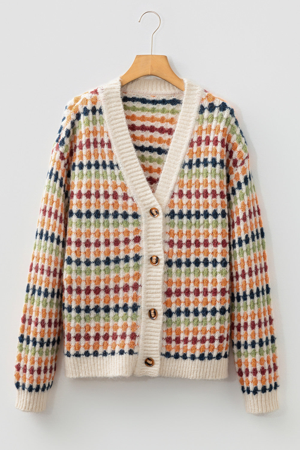 Dotty Pattern Cardigan